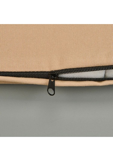 Evidea Soft Dinant Sandalye Minderi - Bej - 38x38 Cm Bej