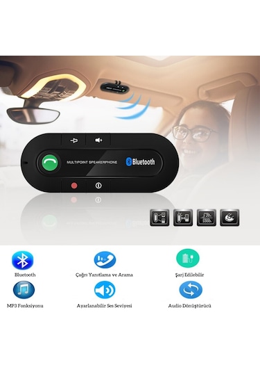 Kendinden Hoparlörlü Bluetooth Kit / Icca98
