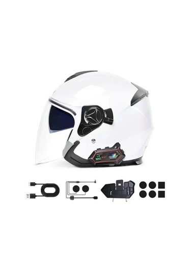 Y20 Max Kablosuz Motosiklet Kask Intercom 1239642