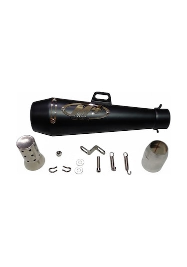 M4-350x51mm Modifiye Egzoz Mat Siyah