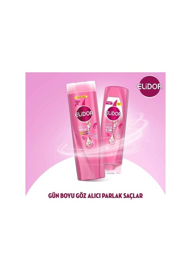 Elidor Superblend Güçlü ve Parlak Saç Bakım Şampuanı 2 x 400 ML﻿