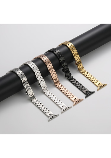Watch Ultra 49mm Rglc Krd-150 Metal Kordon Strap Kayış - Starlight