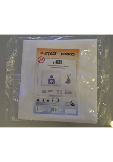 Beko Arçelik Uyumlu Tt635 Toz Torbası