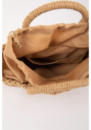 Defacto Kadın Hasır El Çantası B9045axnsbg217 Bej Defacto Kadın Hasır El Çantası B9045axnsbg217 Bej