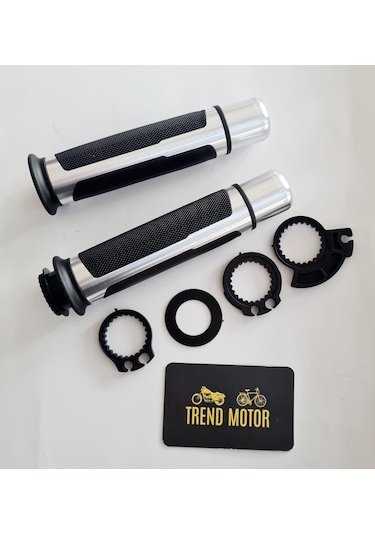 Elcik Ve Denge Topuzu Takım Barracuda Nikel - Motosiklet