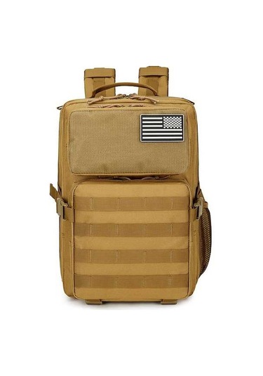 Didadodo Büyük Kapasiteli Çok Amaçlı Kamp Sırt Çantası - Hızlı Açılış Outdoor Ve Günlük Kullanım Haki Haki