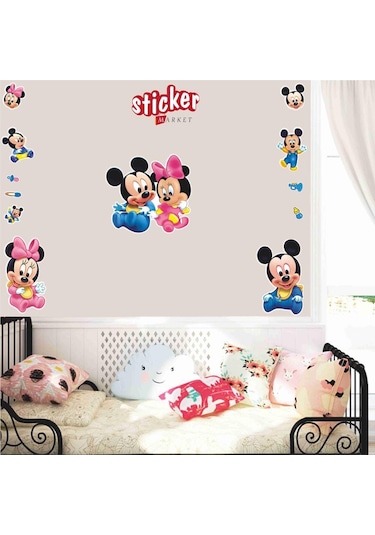 Çocuk Odası Sticker Mickey Mouse