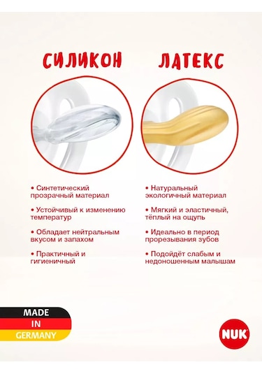 Nuk 18-36 Ay Kız Çocuklar İçin Emzik 218145637 Pembe