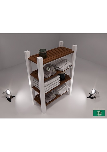 Ayakabılık Ve Havluluk İsteğe Göre Çok Amaçlı Mobilya Ahşap - Beyaz