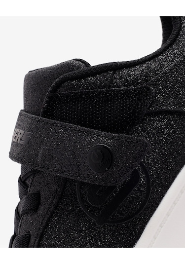 Skechers Sport Court 92 - Sparkle Remix Büyük Kız Çocuk Siyah Işıklı Sneakers 310102l Blk Siyah