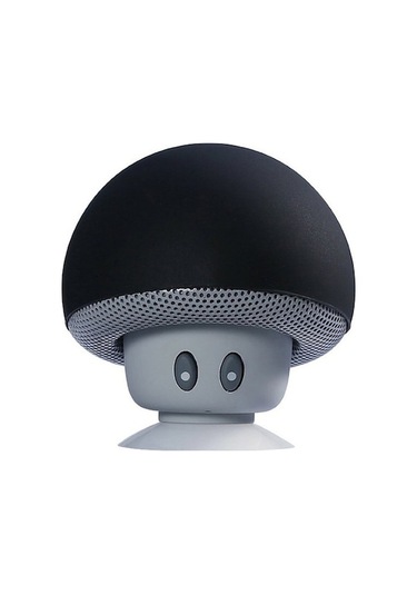 Mini Kablosuz Mantar Hoparlör: Mikrofonlu, Vantuzlu, Taşınabilir Subwoofer İle Akıllı Cihazlar İçin