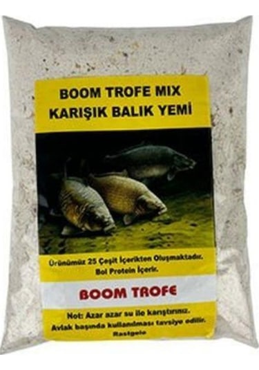 Balık Yem Katkısı Mıx Bom Trofe Paket 850g Sarı