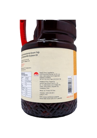 Lee Kum Kee Soya ile Harmanlanmış Susam Yağı 1750 ML