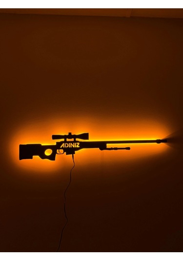 İsme Özel Awp Led Işıklı Tablo