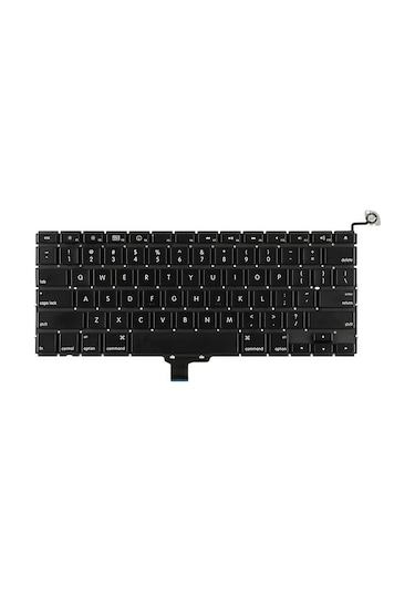 Apple Uyumlu MacBook Pro 13 İnç Klavyesi A1278 İngilizce Us Amerikan