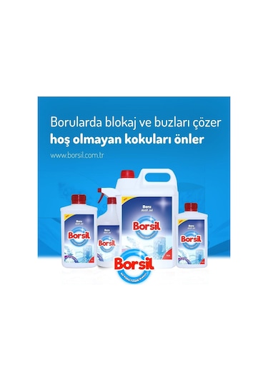 Lavabo Boru Temizleyici Jel 5 L