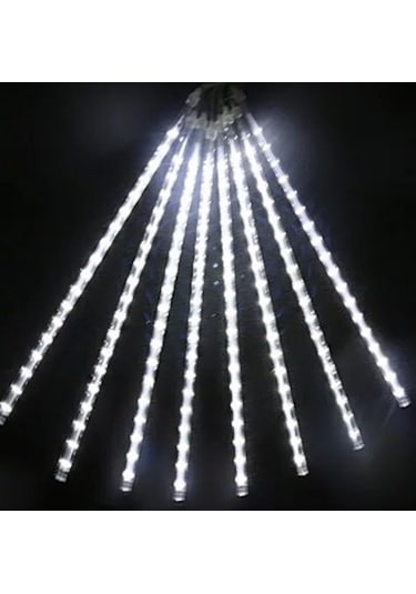 Led Işık - 3.2m Meteor Akar Beyaz Renkli
