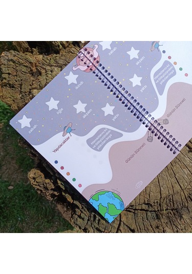 Çocuklar Için Namaz Yolculuğum Defteri Sticker Ve Dua Kartı Hed