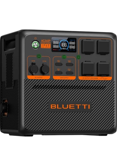 Bluetti Ac240p Ups 1843wh Kapasiteli Taşınabilir Güç Kaynağı