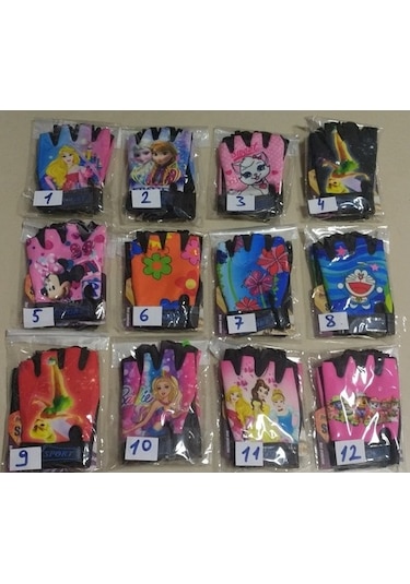 Kız Çocuk Eldiveni Bisiklet & Kaykay