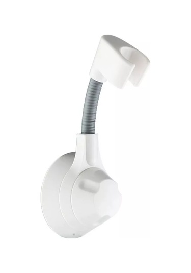 Megaplane Duş Başlığı Tutucu, Vakumlu 201622655 Beyaz
