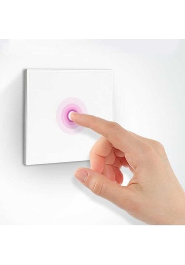 Pazly Neo Nas-sc01w Kablosuz Wifi Akıllı Işık Kontrol Anahtarı 1gang Çalışma Modu: Dokunmaya Duyarlı