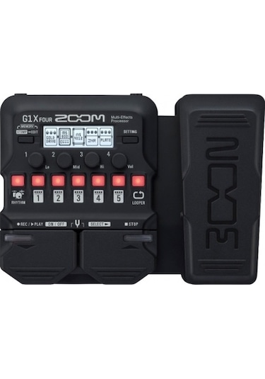 Zoom G1X Four Expression Pedallı Multi-Efekt  Prosesörü
