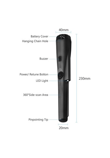 Besthome1 Yüksek Hassasiyetli Çocuklar İçin Metal Dedektörü - Aile Keşif Etkinlikleri