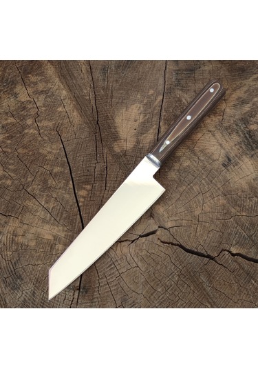 Şef bıçağı Profesyonel El yapımı Özel Üretim HGESF90 Ahşap