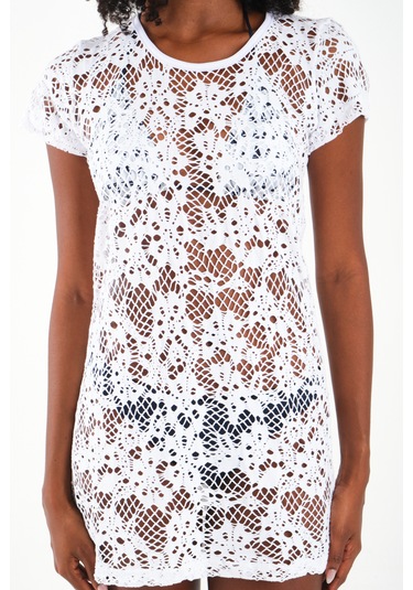 By Papi Jakar Desen Elbise Beyaz