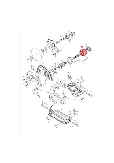 Makita 5604R Yastık Stator Bobin Ürün Kodu 634154-7