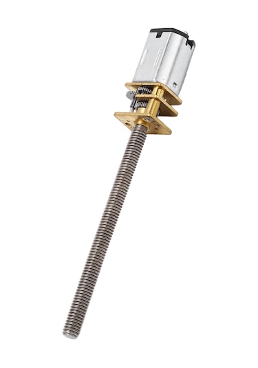 Aubyhe Dc6v 200rpm Yüksek Tork Düşük Gürültüli Redüksiyon Motoru, M4 55mm Mil, Kırmızı Bakır Malzeme, Lifti-oyunlar-uygulamalar İçin