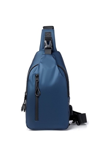 Love Home Yeni Açık Büyük Kapasiteli Messenger Çanta Erkek Göğüs Çantası Moda Basit Moda Moda Omuz Çantası 1.000 Adetten Az Erkek 17 6 30cm Azur Mavi 985330 Azur Mavi