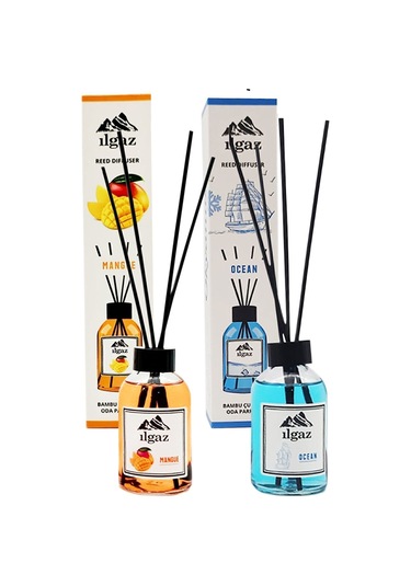 Ilgaz Okyanus + Mango Bambu Çubuklu Oda Kokusu 2 x 110 ML