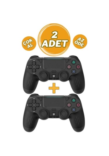 Miaxtreme Kablosuz Titreşimli Oyun Kolu Joystick Ps4 Kolu Ps Pc Tv Uyumlu 2'li Set
