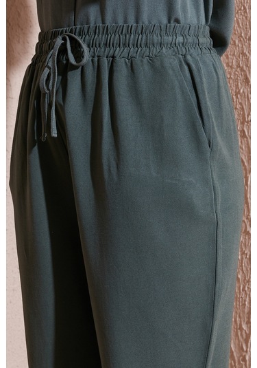 Fashion Friends Bayan Pantolon 25y0550k1 Haki Haki