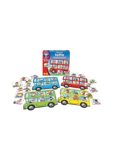 Orchard Little Bus Lotto (Renkli Otobüsler)