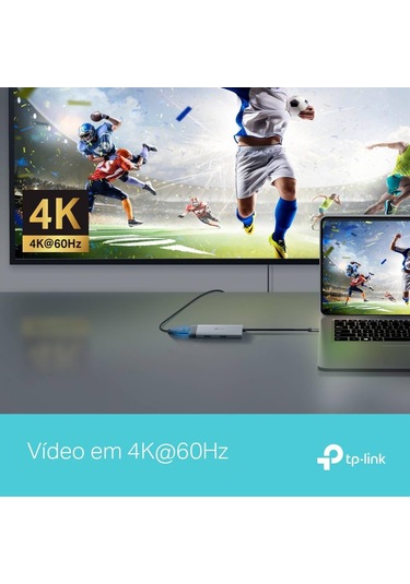Tp-link Uh5020c Usb-c 5-ın-1 Hub 4k 60hz Hdmi 100w Hızlı Şa