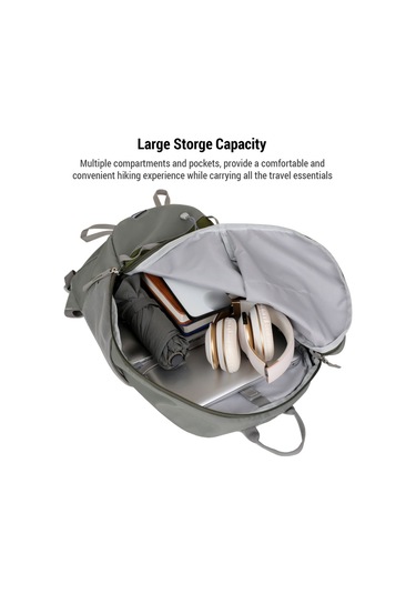 Skycıty Yeni Outlander 30l Yürüyüş Sırt Çantası Su Geçirmez Hafif Günlük Sırt Çantası Erkekler Kadınlar Seyahat Kamp İçin Büyük Kapasiteli Katlanabilir Spor Sırt Çantası 377