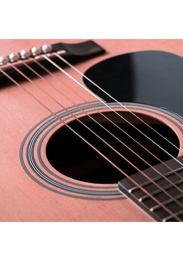 Hfambition Akustik Gitar Teli Seti - Bakır Alaşımlı, Otomatik Sarım Makinesi Üretimi, Anti-çoroz Teknoloji, Uygun Ton Ve Dayanıklılık