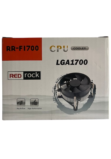 Sessiz Intel Redrock Rr F1700 Lga 1700 Cooling Cpu Fan