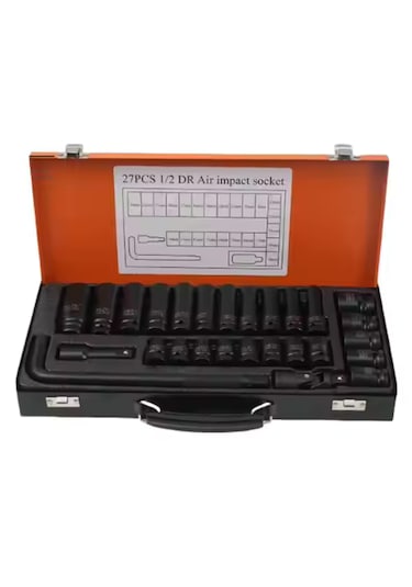 27 Parça Altı Köşe Uzun Ve Kısa Havalı Lokma Takımı Seti