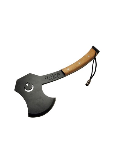 Gama Steel Kamp Baltası Marka:yerli Malı Ürün Kodu: Kb 1007 35 Cm Siyah