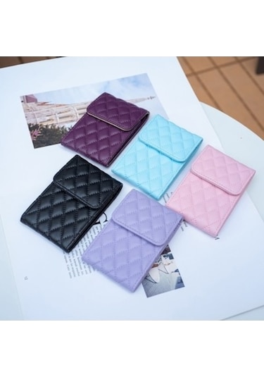 Trendooze Linjinxu Bfk08 Dikey Kart Çantası Pembe Cep Telefonu Stickerı Kullanıcılar İçin Özel Design Diğer