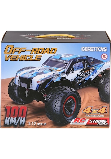 Aj22-19 Kumandalı 1:12 100km/h Off Road Araba 4x4