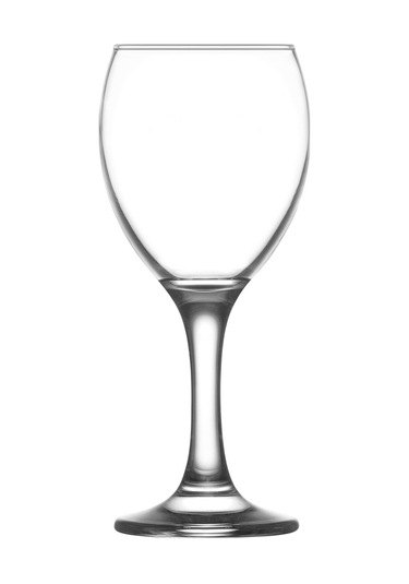 LAV Empire Cam Kırmızı Şarap Kadehi 3'lü 245 ml Ayaklı (Meşrubat Bardağı)