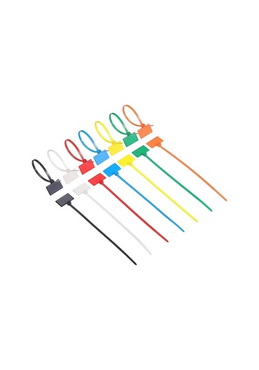 Renkli Hat Kablo Bağı 700 Adet 7 Renk X100 4172