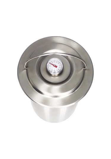 Termometreli 304 Paslanmaz Çelik Jambon Pres Makinesi, Et Kümes