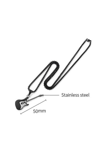 Fastbuy Opk 1989 Paslanmaz Çelik Kolye Ucu Titanyum Çelik, Altın Kolye Ucu+0.4x70cm İnci Zincir, Renk: Altın, Kolye Ucu Çok Renkli