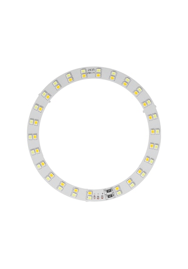 Shineyee 10w Usb Çift Renkli Led Işık Paneli, Beyaz/ıslak Işık, Dairesel Aluminium Substrat, 50 Adet 2835 Smd Ampul, Işık Regülatörlü Kablolu Diğer